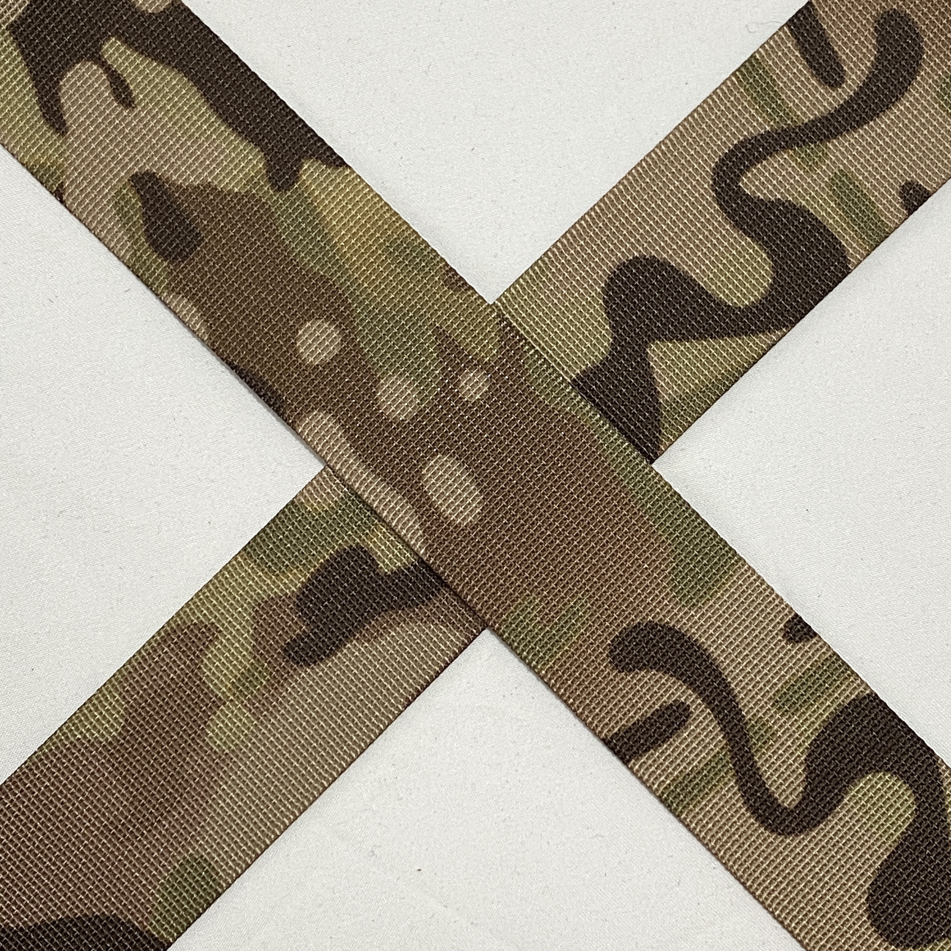 Camouflage Polyester webbing Camouflage Outdoor supplies Backpack belt Tactical clothing