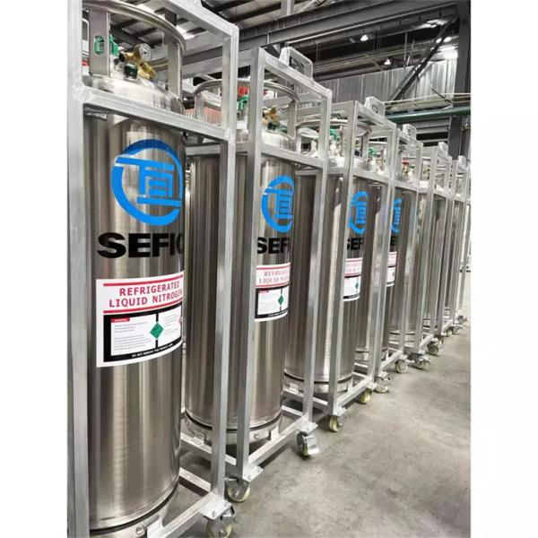 Сваренный изолированный жидкий азот 500L криогенного сосуда дюара