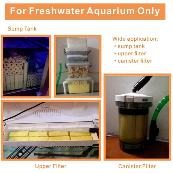 Наградные керамические биологические средства массовой информации фильтра для танка грязевика