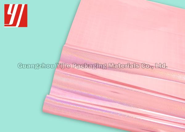 Dot Holographic Hot Stamping Foil cor-de-rosa para caixas de publicação do vinho dos cuidados pessoais