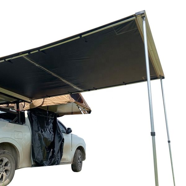 Hot Selling Outdoor Car Awning Tent 4x4 SUV Aluminum Shell Retractable Car Side Awning