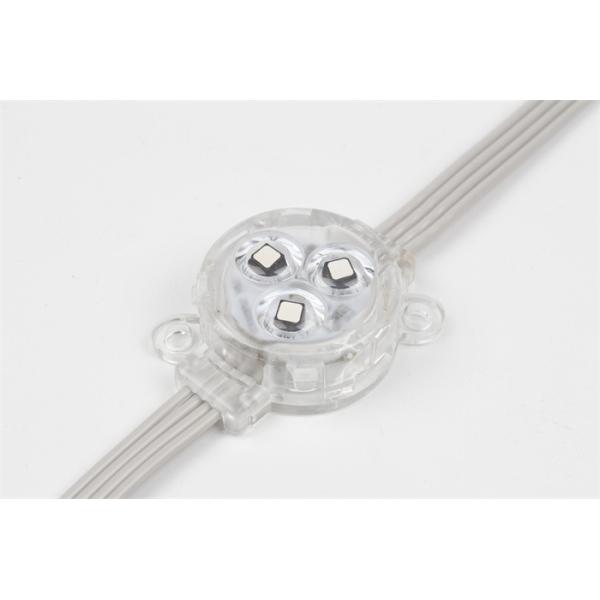 Свет СИД пункта цвета IP67 0.6W Smd2835 DMX512 DC12V 30mm одиночный на открытом воздухе