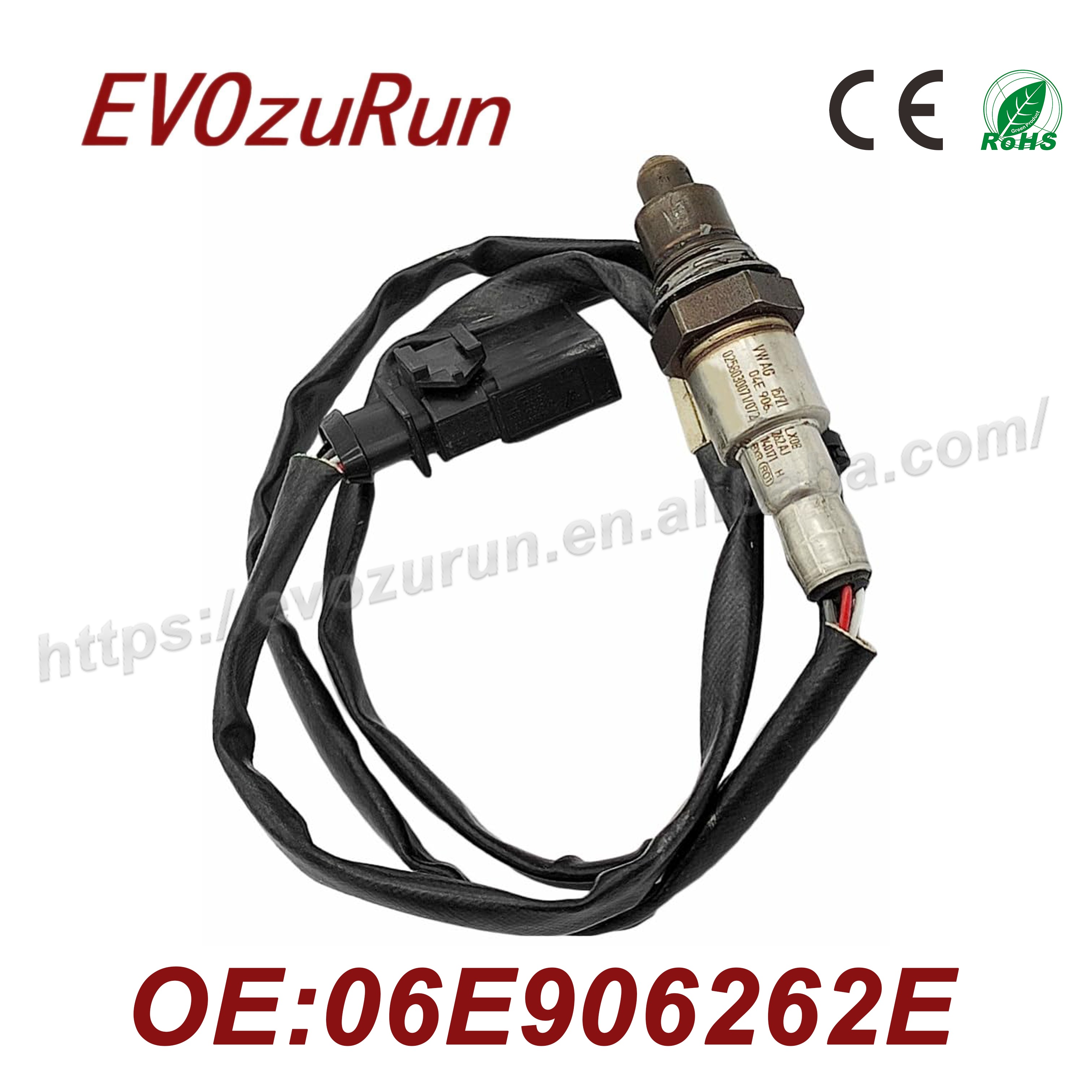 High Performance Volkswagen VW O2 Sensor 06E906262E For Touareg 3.0 V6 TSI Hybrid 2011-2014 Porsche Cayenne