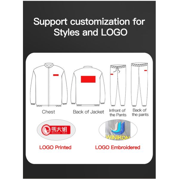 Unisex Agro Sea Foods & Baby Food Processing Industry Work Clothing Stylish Collar Uniforms