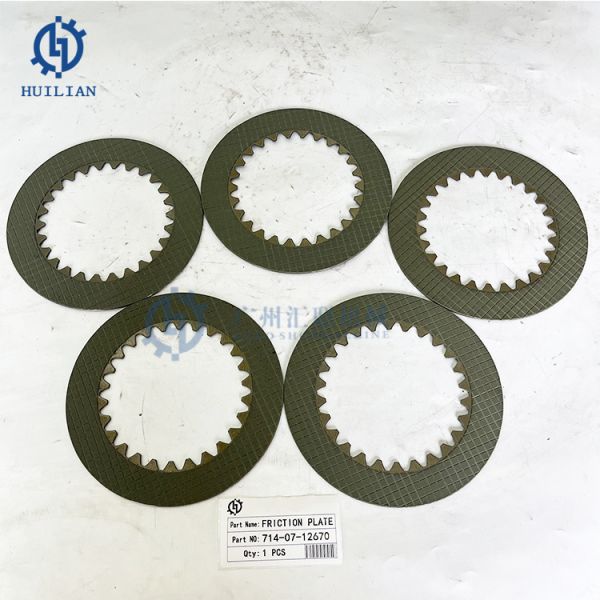 714-07-12670 Wheel Loader Friction Plate Apply for Construction Machinery WA420-3 WA470-3 Wheel Loader Friction Disc