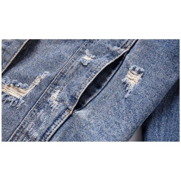 Шарик ногтя тяжелой индустрии верхней части джинсовой ткани BEIANJI незаконный сорванный