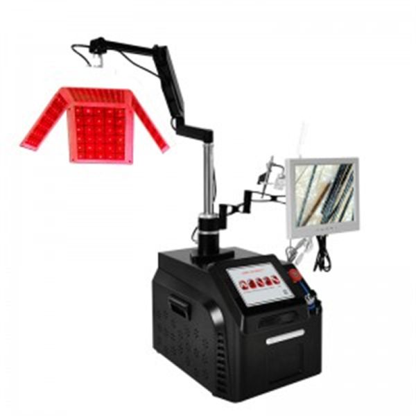 Hair Growth / Hair Follicle Pdt Led Therapy Machine Diode Laser Vertical Beauty