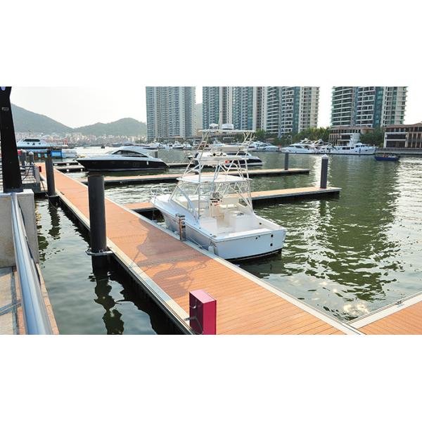 Установка ориентированных на заказчика алюминиевых плавучих доков легкая с низким обслуживанием