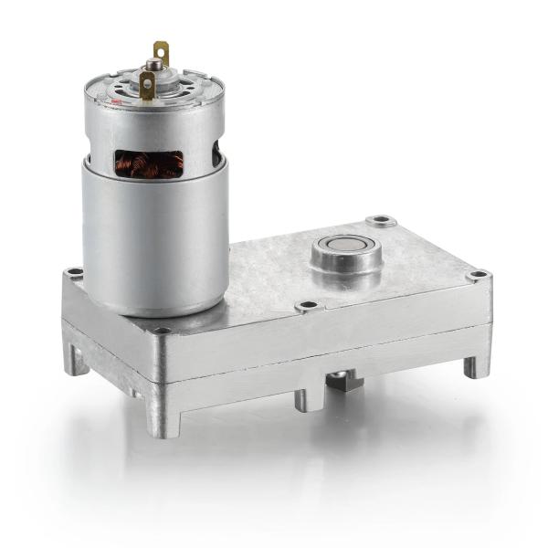 High Torque Low RPM Universal 12V DC Gear Motor Model IP 44 Protection Spur Gear Design