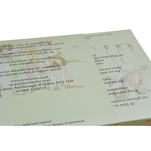 Упаковка шоколада свадьбы подарочных коробок ящика зеленого картона сползая