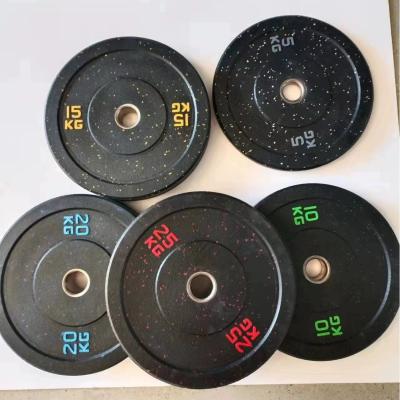 Fitness Dumbbell Bumper Plates 20kg Bumper Weights Plates  45 Lb