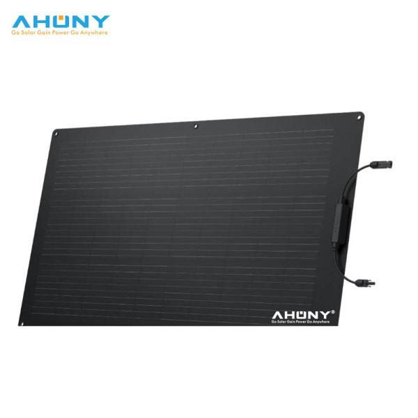 OEM 10BB painel solar semi-flexível 100w telhado RV painéis fotovoltaicos leves