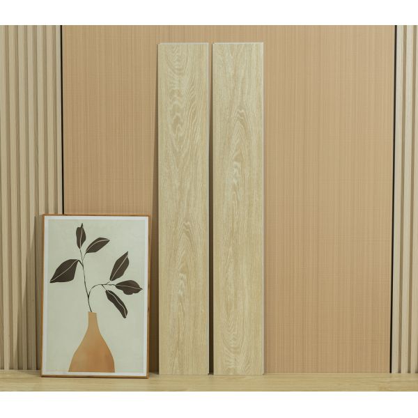 Yellow Color Spc Click Flooring for Office and Home in Living Room , Bedroom , Bathroom and Apartment