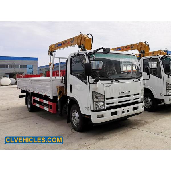 ISUZU 700P Crane Lifting Truck 190hp 4X2 5 Ton High Performance