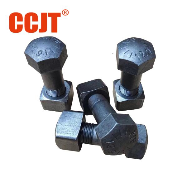 Fabrica hecha 40 Cr 12.9 5Q-3253 18mm cadenas de zapatos pernos excavadora 325 Excavadora pernos de pista