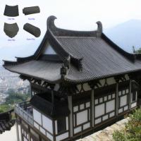 Kawara Japonês Telhado de argila Telha de telhado de jardins de metrô Resistente ao mau tempo