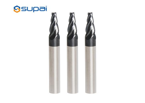 HRC 45-65 0.1mm Solid Carbide End Mill For Wood Aluminum Steel Stainless Steel