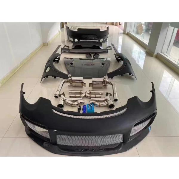 2022 Nuevos productos 911 991.2 GT2RS Kit de carrocería para Porsche 911 delantero y trasero parachoque de cubierta de fibra de carbono spoiler 2016-2018