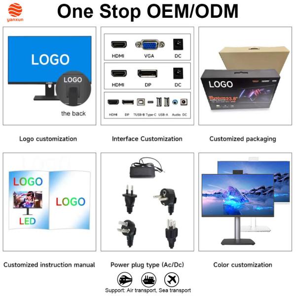 27-Inch Monitor with Articulating Arm & 1080p Webcam: Ultra-Flexible Height/Tilt/Swivel Adjustment for Ergonomic Office Setup – Crisp QHD/UHD Display + Clear Video Calls