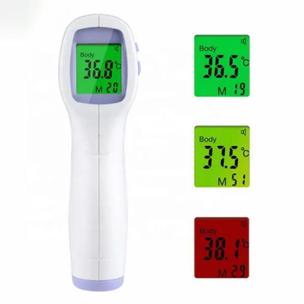 Non Contact Digital Infrared Forehead Thermometer High Temperature Gun Type