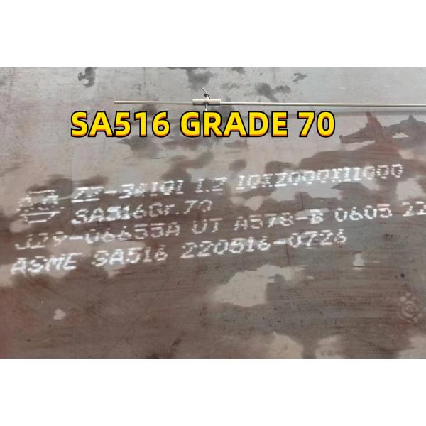 ASTM A516 Boiler Steel Plate Gr.70 Normalized 14mm Cutting Square Flange Ring