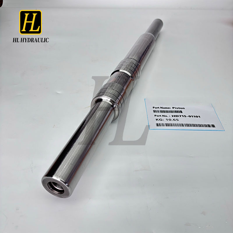 HD715-01101 Drilling Rig Piston Furukawa Spare Parts Apply for Construction Machinery Drifter Parts Piston