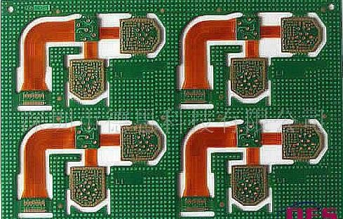 6 Layers Flexible Rigid PCBFR4 / Polyimide Material ENIG Surface Finish Durable