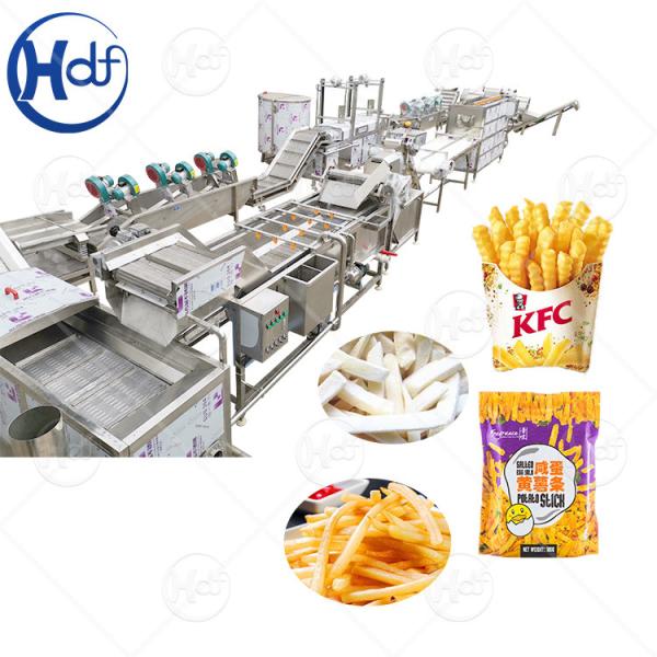 French Fries Production Line Automatic French Fries Potato Production Line Crisps Chips Production Line Price
