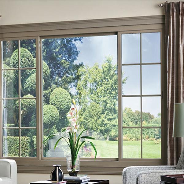 Construction Materials Powder Coated Aluminium Windows Inward / Outward Opening Direction