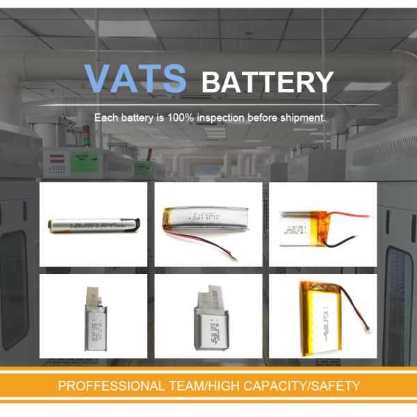CE Certified 2500mAh IEC62133 Lithium Polymer Battery 3.7V Rechargeable Li-polymer Battery Pack
