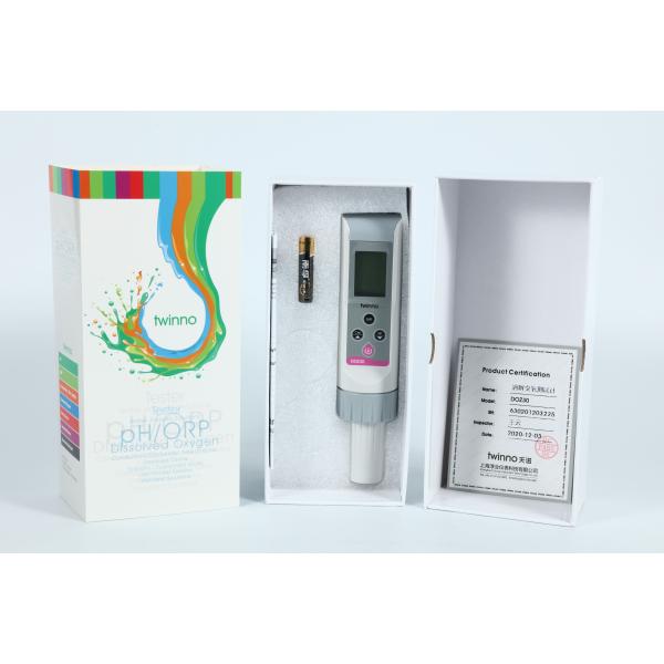 Water PH Meter Pen Type Ozone Meter with Measuring Range 0-10.00 mg/L and Big Screen
