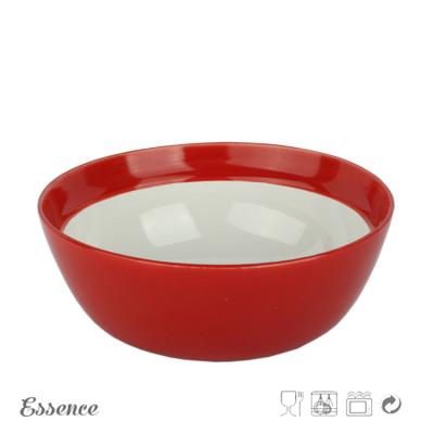 6 Inch Ceramic Cereal Bowls Durable Glossy Color Glaze Eco Friendly