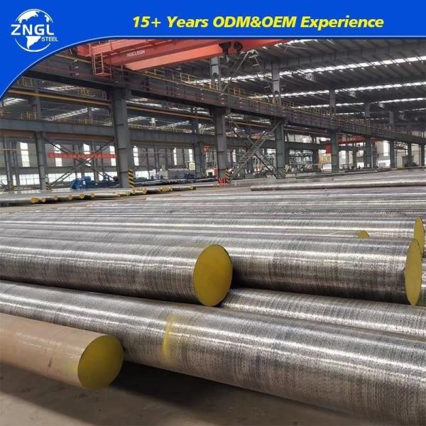 SAE 1045 4140 4340 8620 8640 Barre en acier au carbone Scm440 Barre en acier allié 42CrMo4 Qt 4140 Barre ronde en alliage solide
