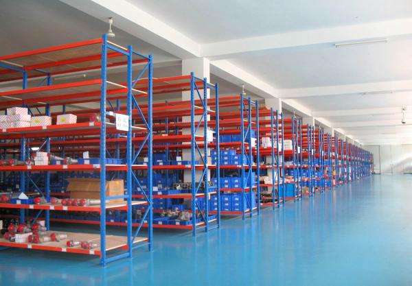 Multilayer Heavy Duty Shelf Racks / Heavy Duty Steel Shelving For Pharmaceuticals Industry