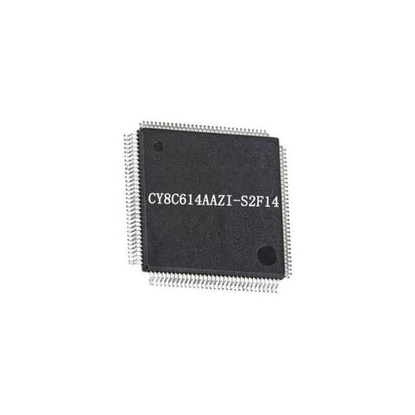 128-TQFP Package CY8C614AAZI-S2F14 32-Bit 150MHz 2MB Flash Microcontroller IC