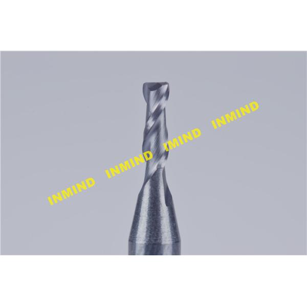 2 mm Diameter 4 mm Shank Corner Rounding Cutters With SiN / AlTiN Coating
