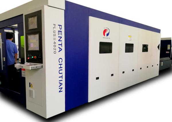 Aerospace Mechanical Fiber Optic Laser Cutter 2000W 50Hz 1005Kg Loading Ability