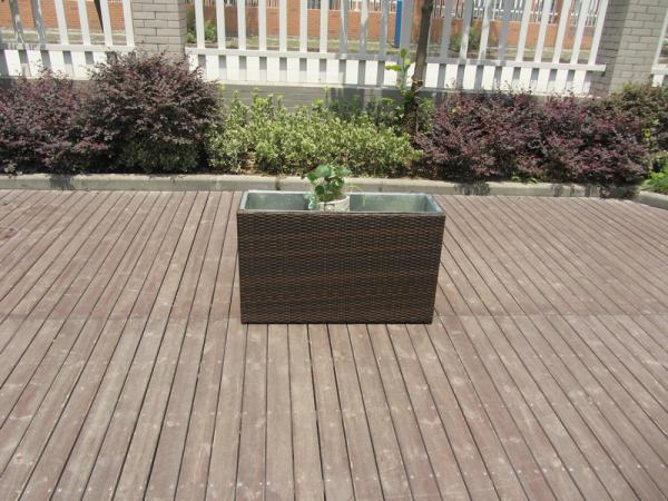 Patio Wicker Flower Pot