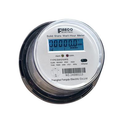 Digital Display EM12100RS ANSI 2S Two Phase Three Wire Digital Electricity Power Meter