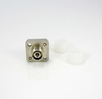 FC FC Fiber Optic Adapter Square Solid One Piece Metal Fiber Connector Adapters