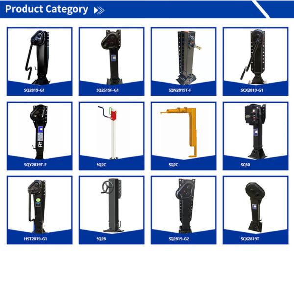 Trailer Landing Gear Support Leg for Semi Trailers Landing Legs Trailer Accessories and Parts 28 Tons