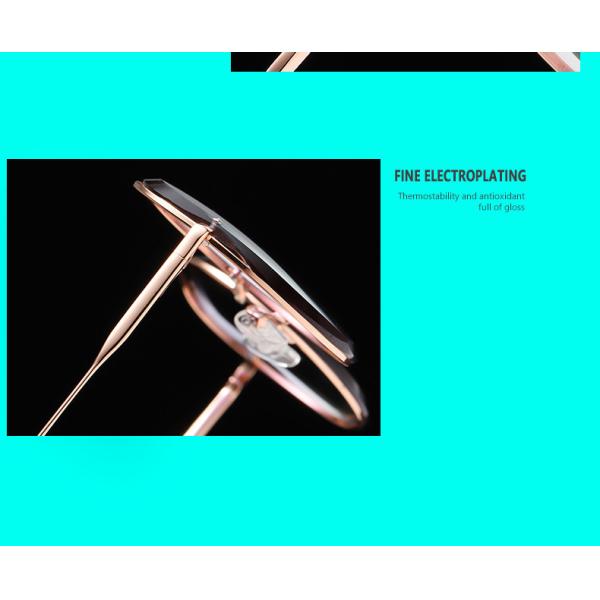 Luxury 146MM Cat Eye Square Sunglasses Authentic Italy BSCI Ladies Designer Sunglasses