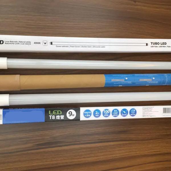 Garden Lighting 1.2m Glass Fluorescent Pipe with High Luminous Efficiency 9w 18W 24W