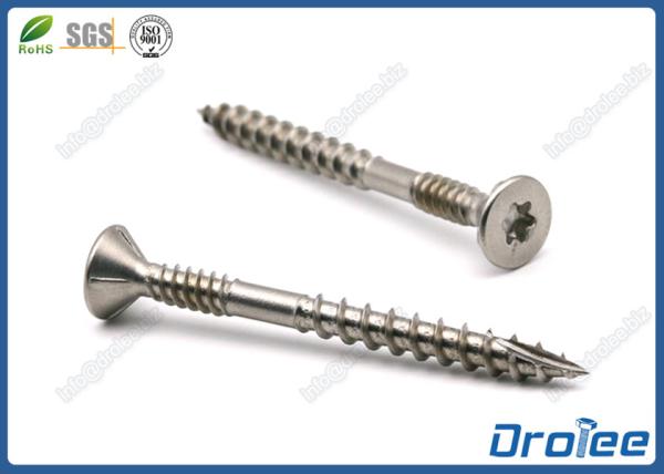 316 Stainless Steel Marine Grade Decking Screws, Torx Drive, Double Thread