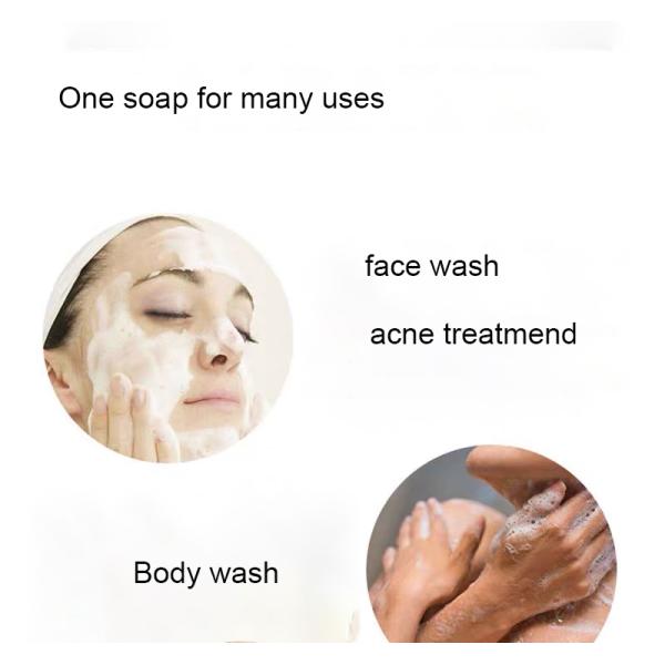 сердце 60g сформировало мыла в оптовом удалении угорь продуктов заботы кожи OEM