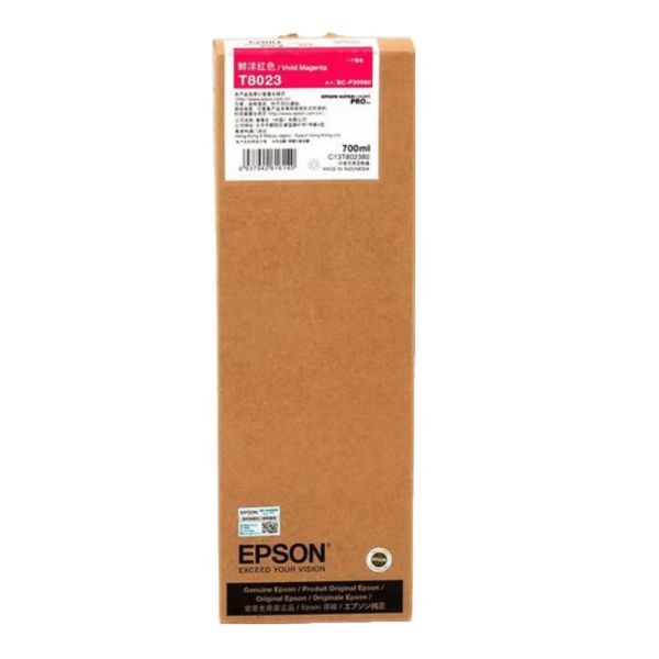 Original Eps on T8020-9 Ink Cartridge  Eps on  P10080 20080 Digital Printing Plotter Bulk Packaging No Cartridge's Status Full