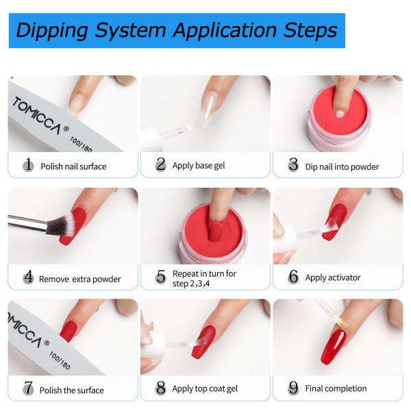 Clear Acrylic Powder Bulk Acrylic Powder Professional Acrylic Nail Powder Polymer for 3D French Manicure Extension Nail