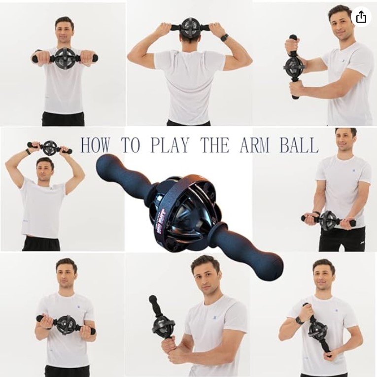 Power Wrists Arm Ball Gyroscope Forearm Exercise Strength Training Fitness Gear for Adult Use