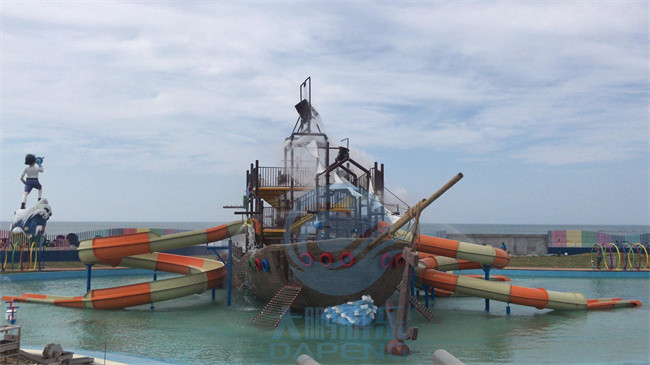 Водных горок спортивной площадки HDG стеклоткани водные горки стальных большие для детей взрослых