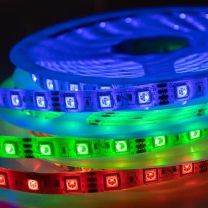 High Lumen Waterproof Performance Aluminium LED Strip Lights 10*5000 Mm/roll 2800-7500k